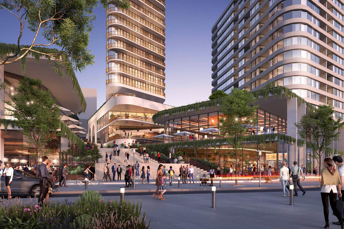 Render of Central Coast Quarter, Gosford