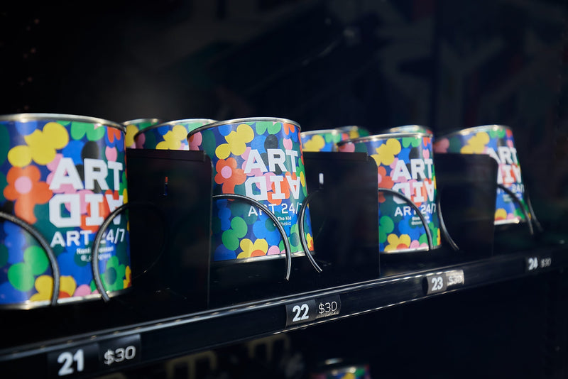 What an Art Vending Machine Can Do for a Corporate Precinct
