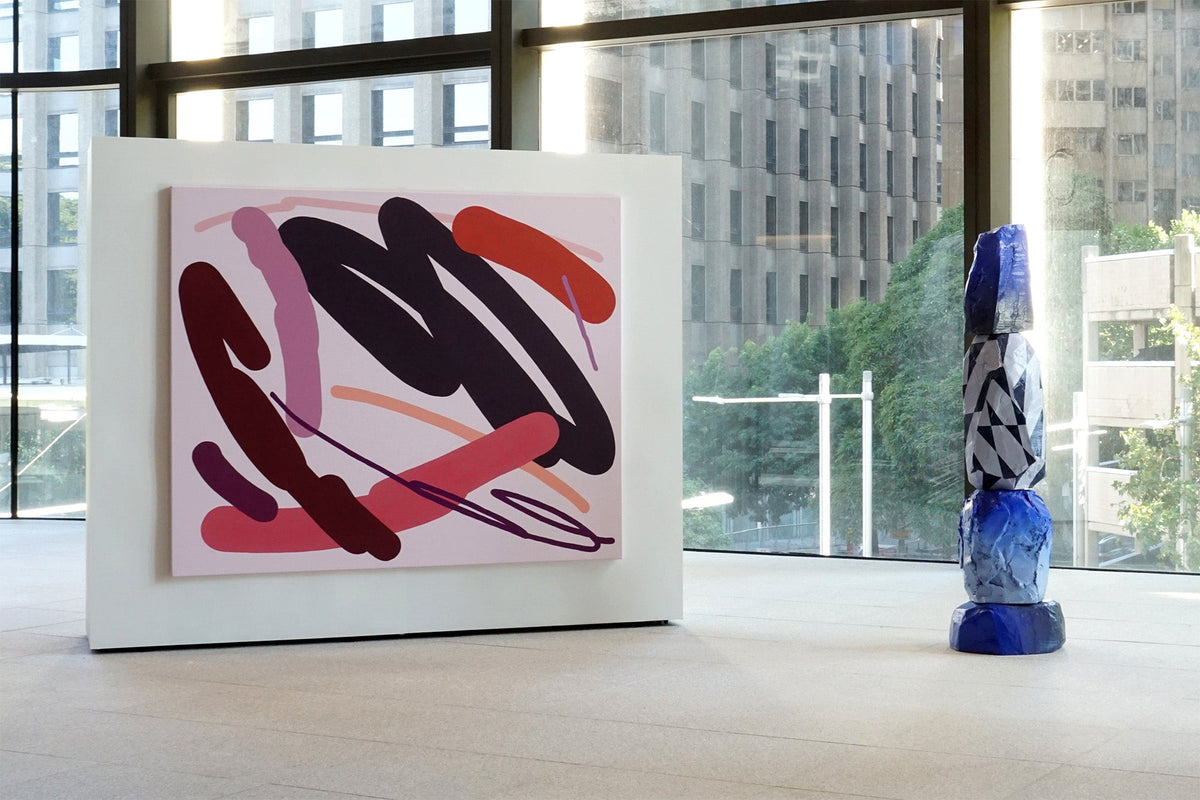 'HERE and NOW' by Elliott Routledge for the new Parkline Place by Investa Property Group.