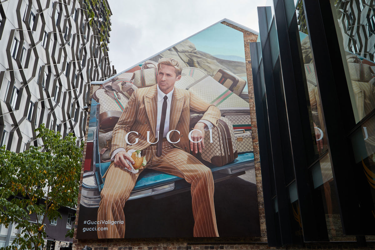 Gucci Art Wall mural (2023), 40 Kensington Street, Sydney | ART AID