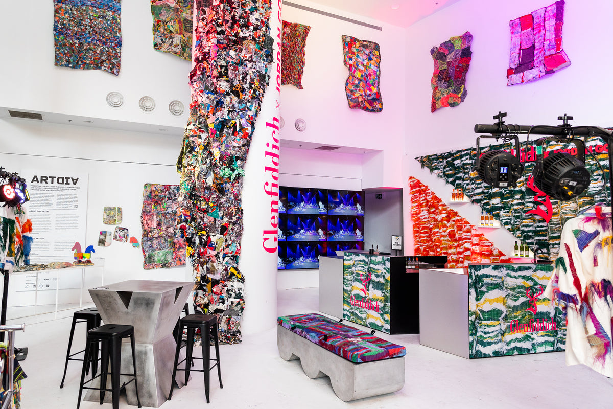 Glenfiddich x Jordan Gogos (2024), 200 George Street, Sydney | ART AID