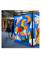 'Untamed' Mural Artwork by Justine McAllister